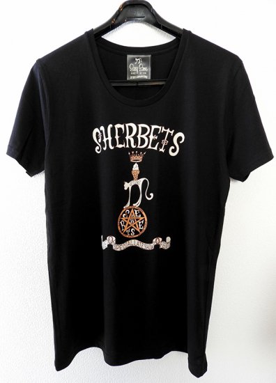 SHERBETS CAT TEE／ブラック - Sexy Stones Records Online Store