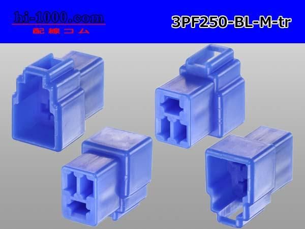 ○矢崎総業250型3極CN(A)シリーズ[青色]Mコネクタのみ（端子別