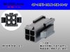 ●Molex　Mini-Fit Jrシリーズ 4極 [2列]オスコネクタ[黒色] (端子別)/4P-MFJ-MLX-BK-M-tr