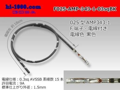 TE(AMP)0250.64꡼Fü-0.3sqդ/F025-AMP-343-1-03sqBK