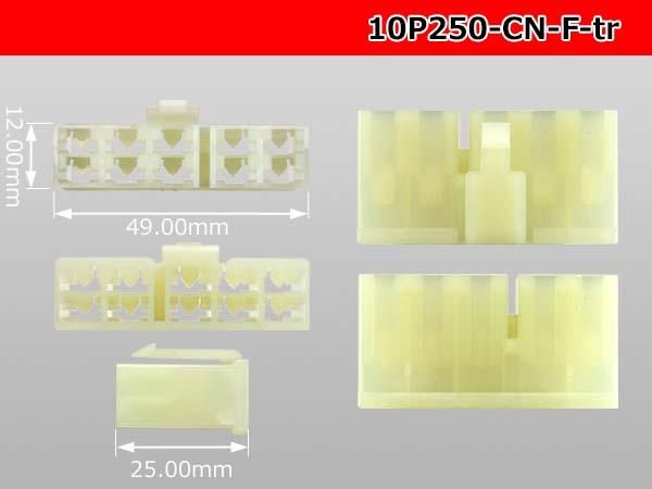 ○矢崎総業250型CN(A)シリーズ10極Fコネクタのみ(端子別)/10P250-CN-F-tr - 【配線コム 本店】-車・バイクの配線部品専門店 ○矢崎総業250型CN(A)シリーズ10極Fコネクタのみ(端子別)/10P250-CN-F-tr - 【配線コム 本店】-車・バイクの配線部品専門店