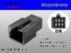 ●住友電装110型6極Mコネクタのみ黒色（端子別売り）/6P110-BK-M-tr