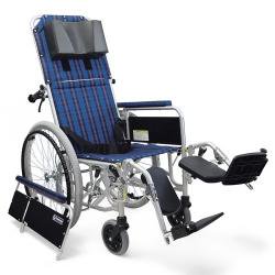 自走用リクライニング車椅子　ＲＲ５２－ＤＮ（介助ブレーキなし）デスクタイプ・脚部エレベーティング.｜メーカー別 - カワムラ【車椅子販売センター】