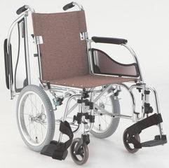 (WC-10874) 松永製作所 MW-SL41B 超軽量 介助式 車椅子