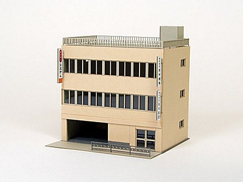 紙模型・ビルA 1/150 建物 ジオラマ