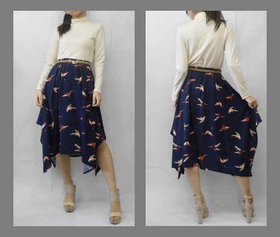カスケードドレス スカート パターン 型紙 販売