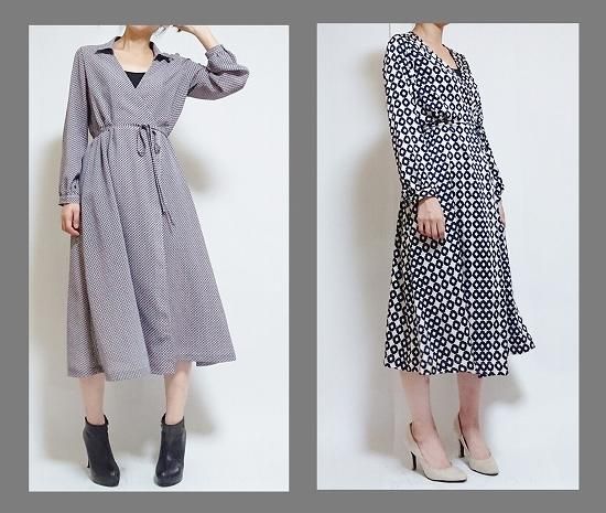 カシュクールクラシカルワンピース パターン 型紙 販売 カシュクールクラシカルワンピース パターン 型紙 販売