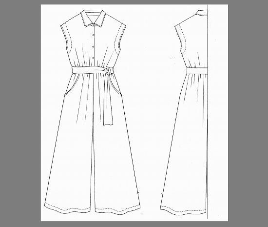 Sprich & Spam フラワーパターン ジャンプスーツ Amazon | 【Vogue Patterns】Vogue Patterns V1791 Misses