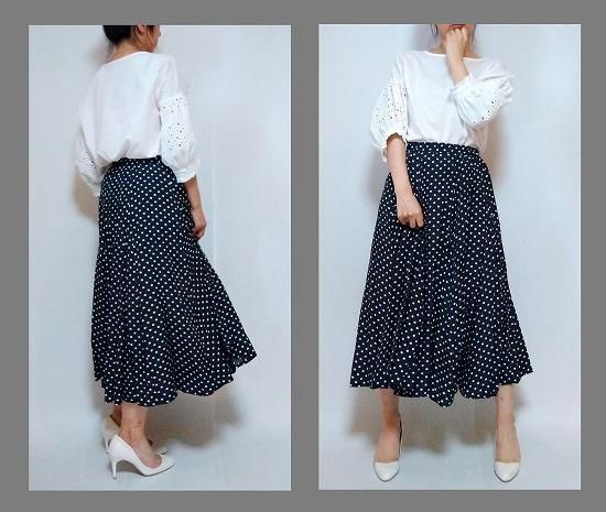 ポワン袖ブラウス パターン（型紙）販売