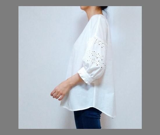 ポワン袖ブラウス パターン（型紙）販売