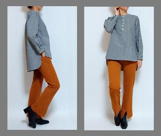 パターンリブニットパンツ UNIQLO新作ニットリブパンツコーデ集♡｜＠BAILA