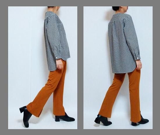 スリットニットパンツ パターン（型紙）販売