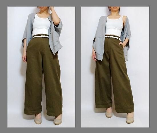 H.D.ワイドパンツ パターン(型紙)販売