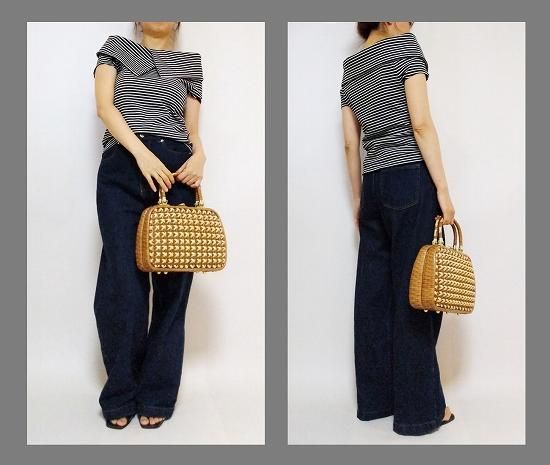 オフショルダーラップトップス パターン（型紙）販売