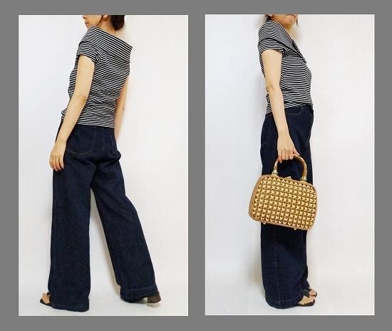 トップスパターン オフショルダーラップトップス パターン（型紙）販売