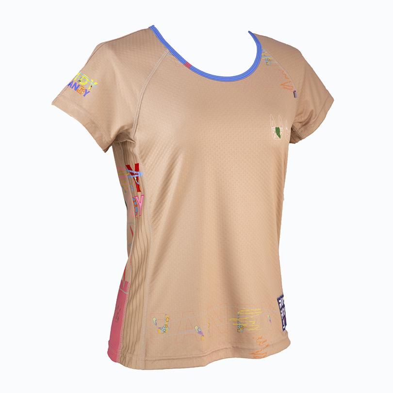 Pandani Run Panda ランパンダ Run Panda うさみみ悪猫団 Ladies Carbon Tシャツ キャメル 商品詳細 Pandani Run Panda ランパンダ Run Panda うさみみ悪猫団 Ladies Carbon Tシャツ キャメル 商品詳細