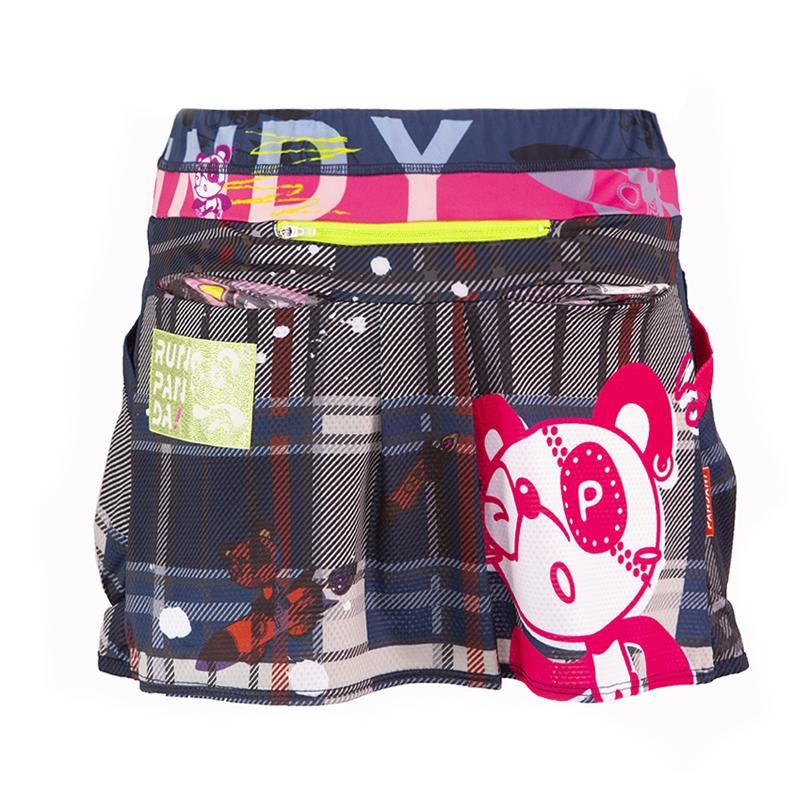 VENGA! RUN PANDA! ラン&サイクルスカート/ネイビー