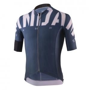 ☆半額 新品☆定価19,613 L サイクル 半袖 ブルー系 パンダーニ