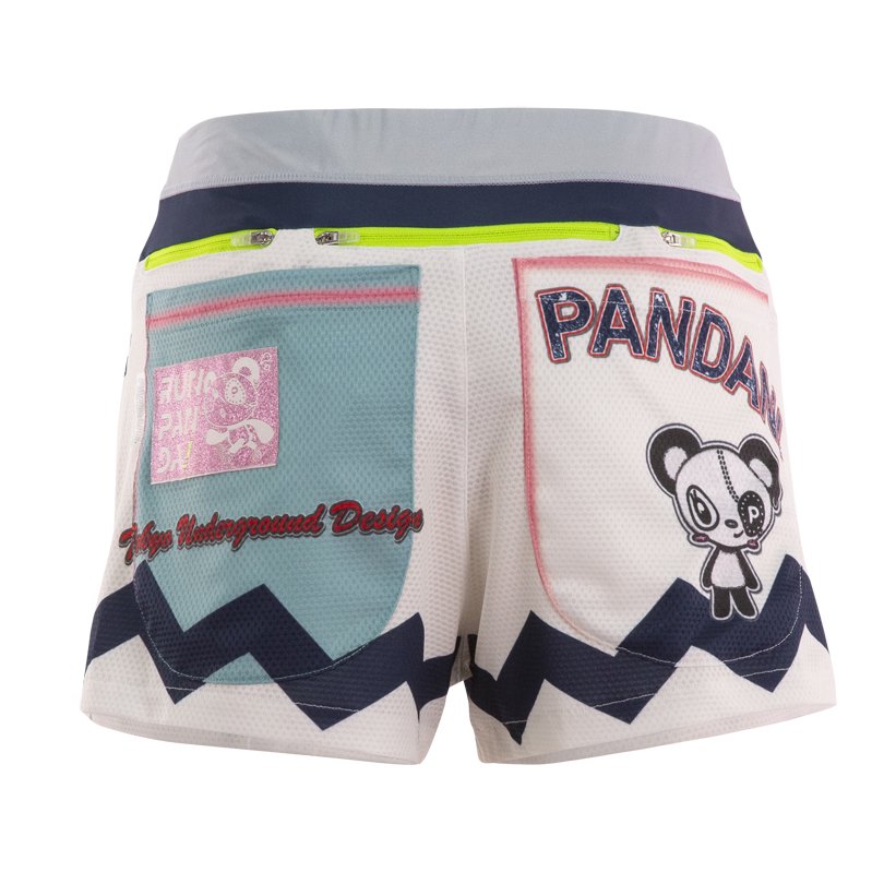 Pandani　ランニング / RUN PANDA!　7 Pockets ジョギング パンツ　CUTIE 70's ホワイトジョギングパンツ 商品詳細