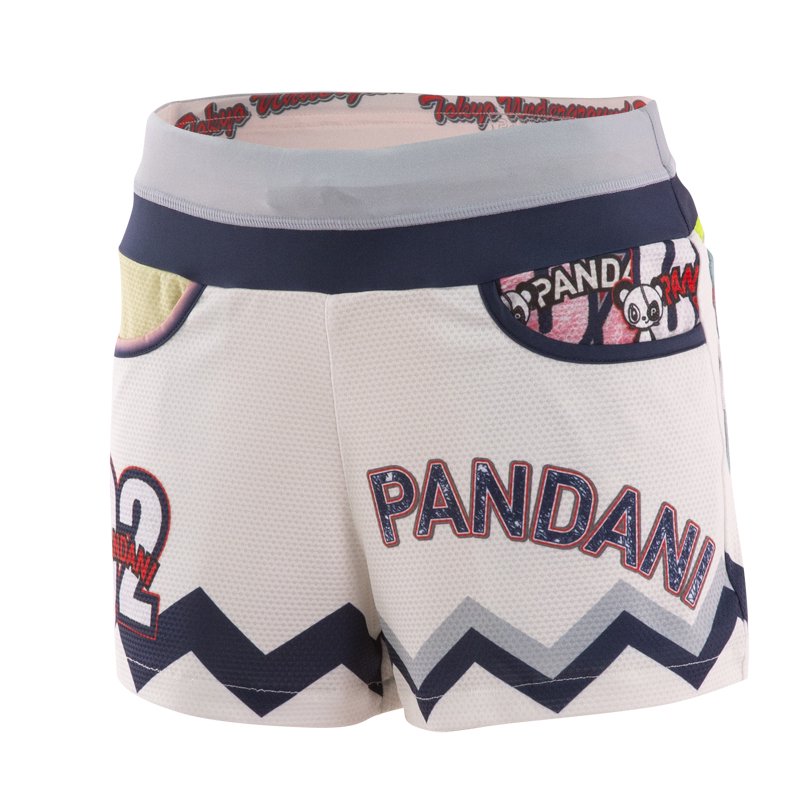 Pandani　ランニング / RUN PANDA!　7 Pockets ジョギング パンツ　CUTIE 70's ホワイトジョギングパンツ 商品詳細