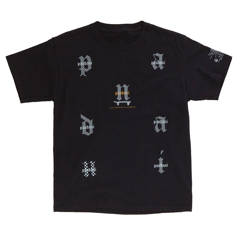 Pandani ポロシャツ/Tシャツ PANDANI ロゴTシャツ /ブラック