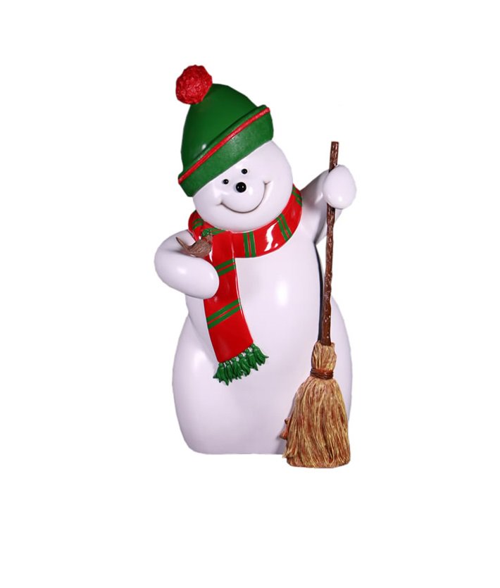 雪だるま☆スノーマンのビッグオブジェ【160cm】 等身大フィギュア・置物・人形・ディスプレイ・ディスプレー