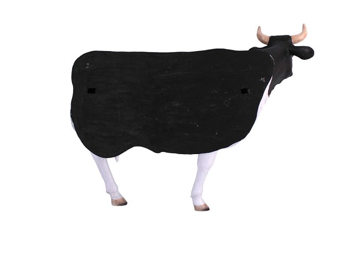 巨大オブジェ☆等身大牛の壁掛け【200cm】　看板・ディスプレイ・ディスプレー