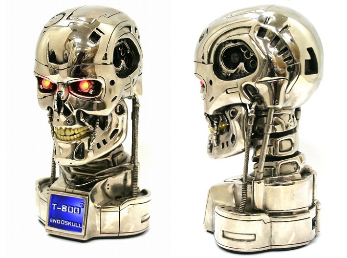 ターミネーター2】 Terminator 2 - 1/2 Scale Bust: T-800 Endoskull 