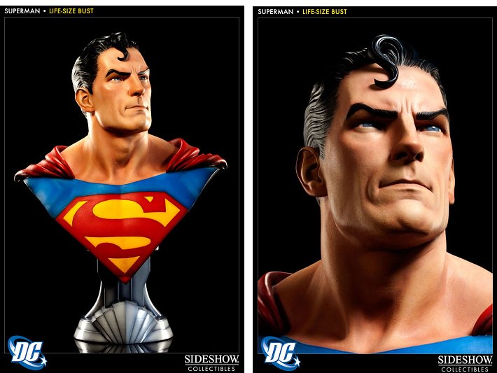 DC：スーパーマン ライフサイズバスト