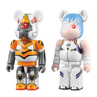 BE@RBRICK - ヱヴァンゲリヲン新劇場版：序 Set B【ＥＶＡ零号機＆綾波