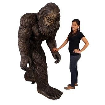 Amazon.co.jp: ビッグフット イエティ スタチュー 置物 高さ72cm