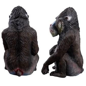 ✡️速購入OK✡️様　　　大猿 猿・さる・サル☆動物オブジェ☆マンドリルのビッグオブジェ