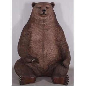 大型動物オブジェ☆クマ・くま・熊 ☆ 巨大グリズリー【226cm