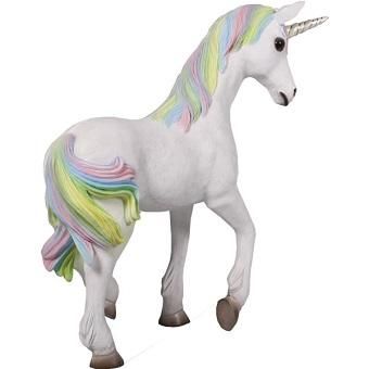 動物オブジェ☆ユニコーン【レインボー・90cm】☆等身大 動物オブジェ☆ユニコーン【レインボー・90cm】☆等身大