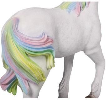 動物オブジェ☆ユニコーン【レインボー・90cm】☆等身大 動物オブジェ☆ユニコーン【レインボー・90cm】☆等身大
