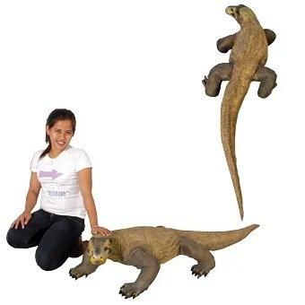 コモドオオトカゲ☆コモドドラゴンのビッグオブジェ 【168cm コモドオオトカゲ☆コモドドラゴンのビッグオブジェ 【168cm
