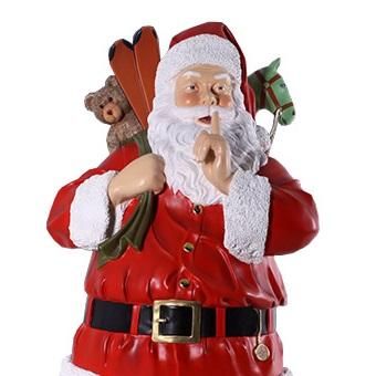 クリスマスオブジェ☆プレゼント一杯のサンタクロース【175cm