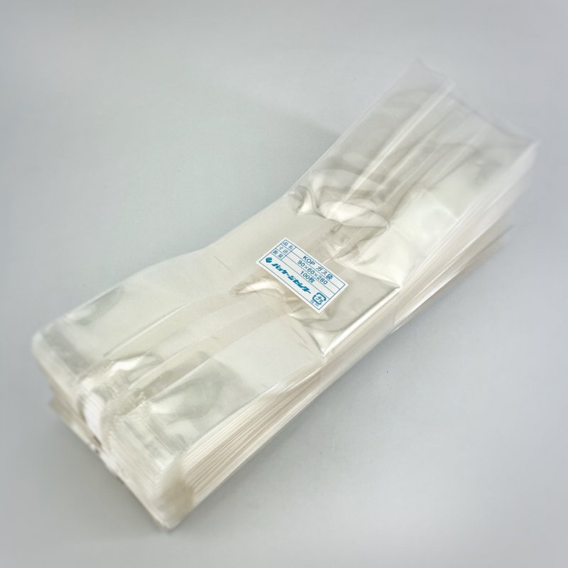KOPバリアガゼット袋　KOP90×60×280mm（500枚） 脱酸素剤対応袋 防湿透明袋 エージレス対応 - エージレス 保冷剤 乾燥剤  シーラーの通信販売 橘屋商事株式会社