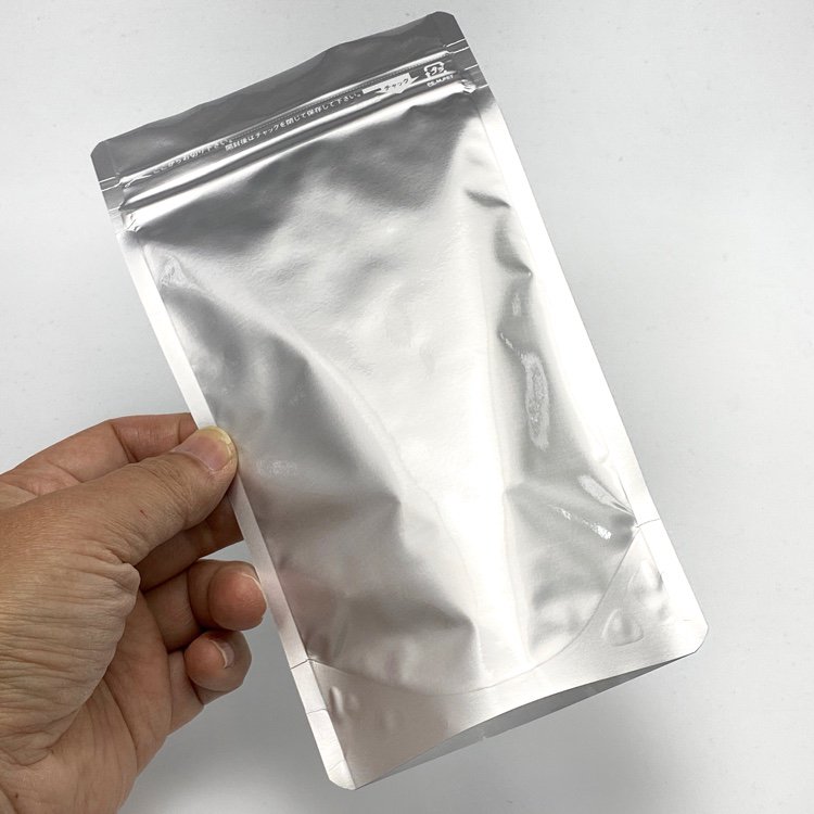 セイニチ ラミジップ AL-12（1,200枚） 180×120＋35mm（底）脱酸素剤対応袋 生産日本社  アルミスタンドチャック袋(お届け時間指定不可) - エージレス 保冷剤 乾燥剤 シーラーの通信販売 橘屋商事株式会社