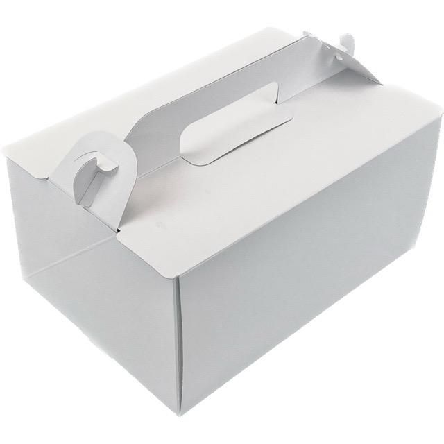 A81010 クール105 ホワイト 3×4（500枚） 90×120×105mm高 手提げケーキ
