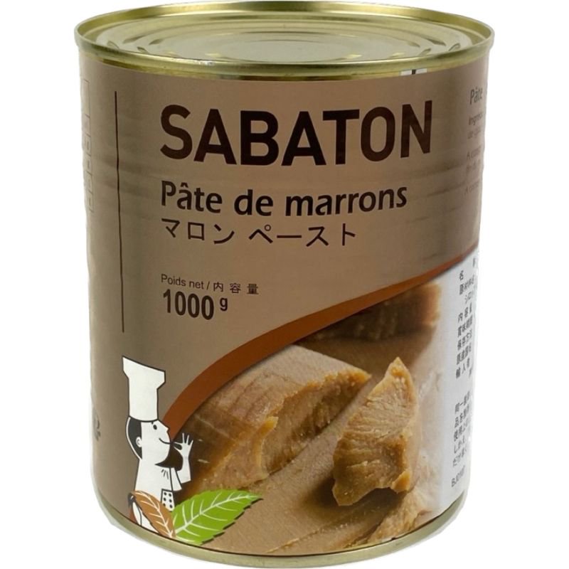 サバトン マロンペースト マロンクリーム 1000g×4缶