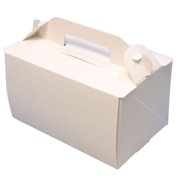 ケーキ箱 105OPLホワイト4×6 120×180×105mm（300枚） ショートケーキ用 