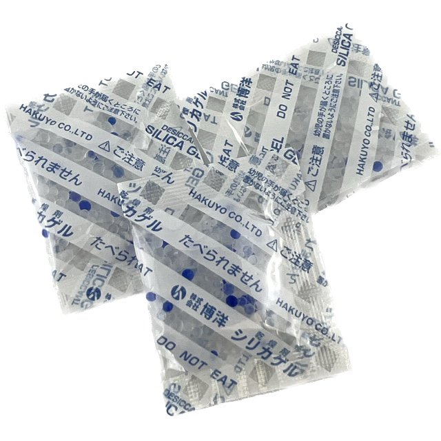 S-2-S(2000) 乾燥剤シリカゲル 2ｇ（500個×４袋） - エージレス 保冷剤 乾燥剤 シーラーの通信販売 橘屋商事株式会社