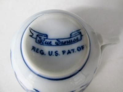☆Blue Danube デミタスカップ&ソーサー ブルーオニオン 6客 ☆Blue Danube デミタスカップ&ソーサー ブルーオニオン 6客