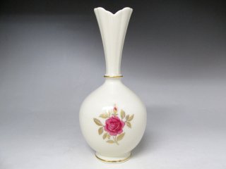 レノックス LENOX 花瓶 金彩 薔薇 フラワーベース - ブランド洋食器