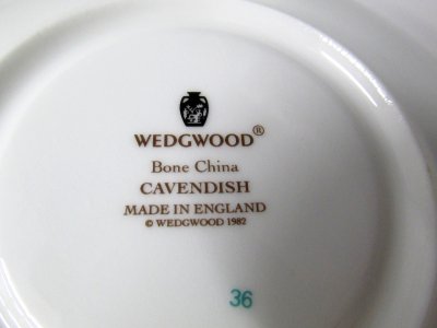 ☆Wedgwood キャベンディッシュ ティーカップ＆ソーサー（リー