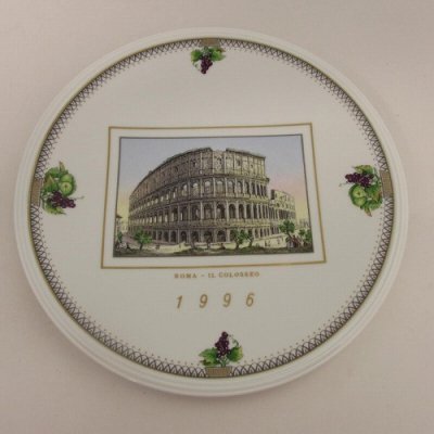 ☆リチャードジノリ イヤープレート 1996 ROMA-IL COLOSSEO - ブランド洋食器＆ガラス＆カトラリー＆人形のお店Shannonシャノン