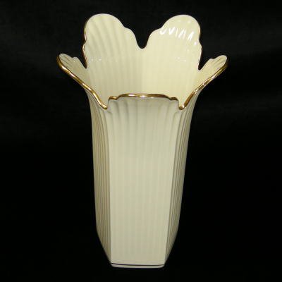 ☆レノックス Lenox 120th Anniversary Meridian Large Vase フラワー