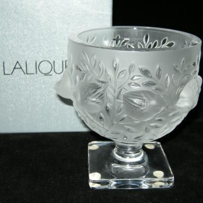 ☆LALIQUE ラリック/花瓶 エリザベート ベース ブランドBOX付 