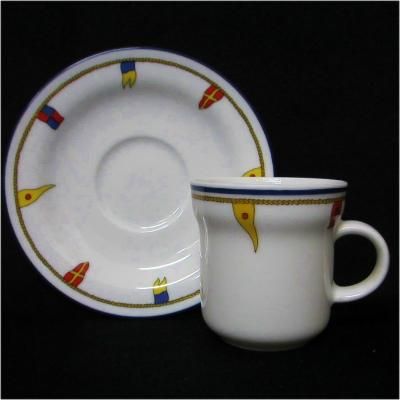 リチャードジノリ(Richard Ginori) デミタスカップ＆ソーサー クリッパー